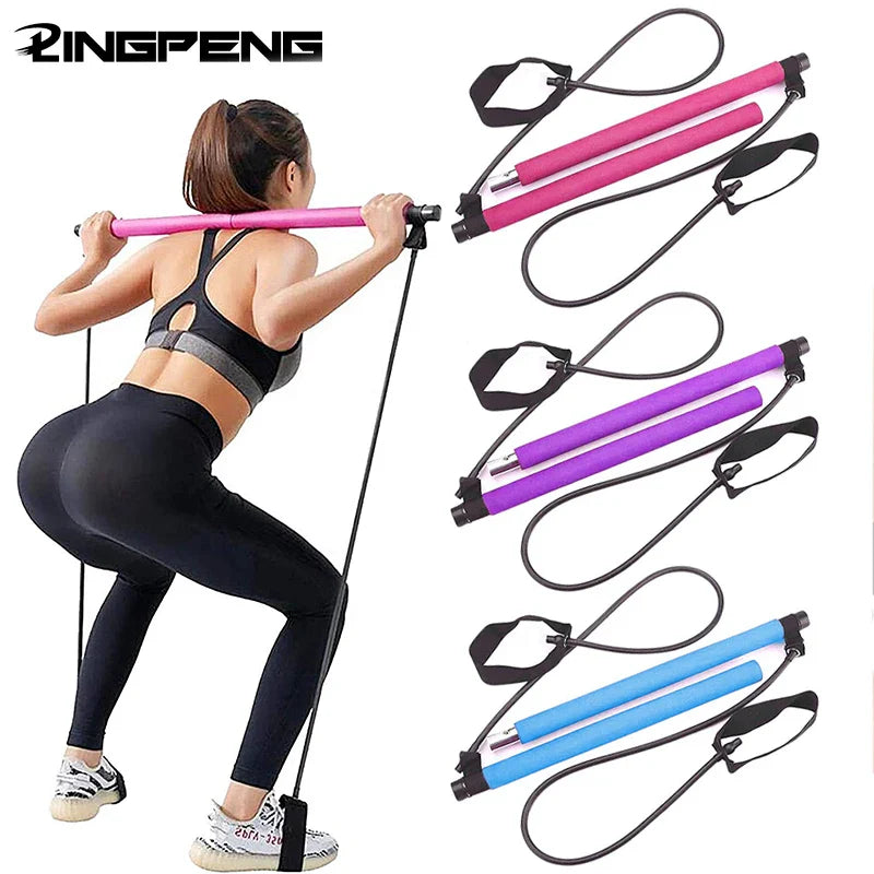 Home Fitness Pilates Bar Set