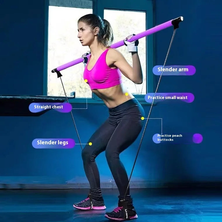 HomePilates™ Multifunctional Pilates Sculpt Bar The all-in-one Pilates resistance training system for full-body workouts at home.
